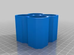 Scint vial rack
