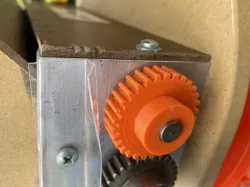 Secondary drive gear for Schmidling Maltmill