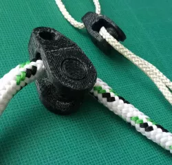Single rope pulley - Print in place