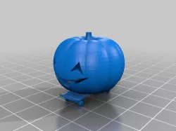 Skating Pumpkin
