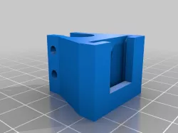 Slotted Bike Rack light bracket