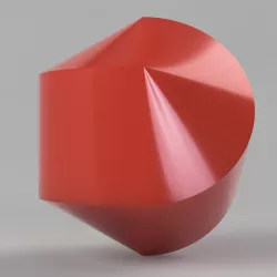 Sphericon 01 (Hexagon Based)