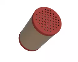 Spool Maracas desiccant container from TP tubes