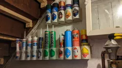 Spray can Sealant holder