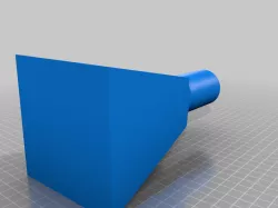 Square base vase