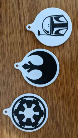 StarWars themed bag tags