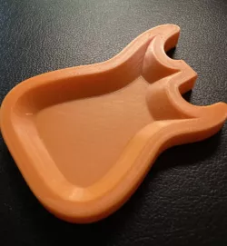 Strat Shaped Pick Tray