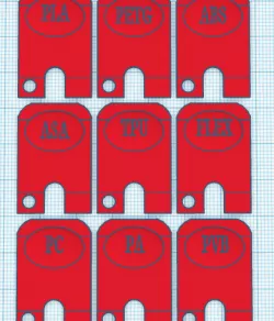 Sus Filament Swatches