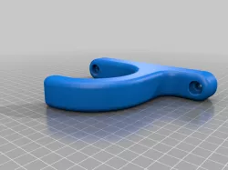 Swimming pool screen hook