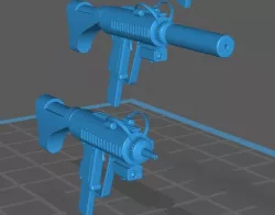 Tactical Ketchup/Mustard bottle SMG for 1:12 , 1:6 and 1:1 scale custom figures / cosplay