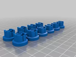 Themed Keycaps for a Logitech Keyboard (Round Keycaps)