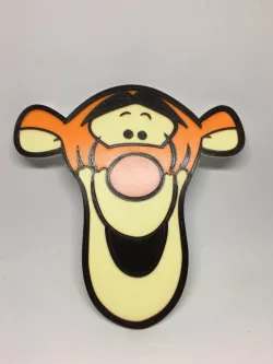 Tigger face Colorprint