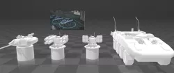 Tom Clancy's End War vehicle collection 