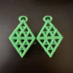 Triangle Pattern Earrings