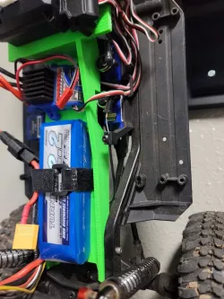 TRX4 Low CG Battery Tray with receiver/esc mount