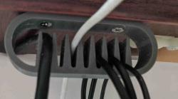 Soporte cables escritorio by Miguelitocaf, Download free STL model