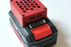 USB (Quickcharge 3.0) Adapter for Einhell Power X Change Battery