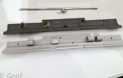 Waeco CCF-35 / CCF-40 Latch plate hinge / Deckelverschlusscharnier