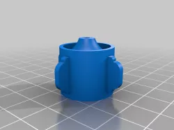Wheel hub for Hot Wheels monster truck