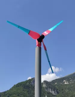 Wind Turbine - almost fully 3d printed - easy to make