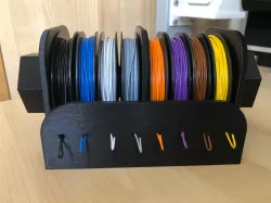 Wire spool holder