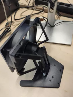 120 / 140 mm Silent Desk Fan Stand