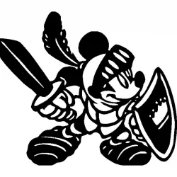 2D Knight Mickey