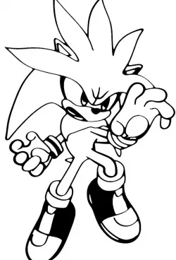 2D Silver the Hedgehog