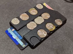 3D Printed Wallet - Cards, Coins, and Cash