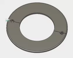 4.5" pipe trim 