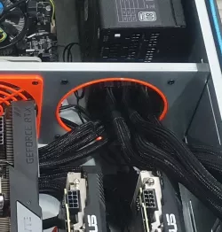 4U Server Case 120mm Fan Hole Cable Guard
