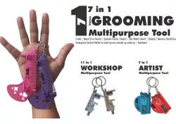 7 in 1 - Unisex Grooming Multipurpose Tool