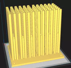 72 Shot Bottle Rocket Rack