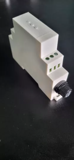 Addressable LED driver din rail enclosure