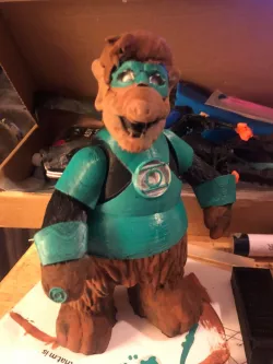 Alf as Green Lantern