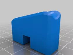 Alternative Printable Angled Talon magazines for Ehdrien's Gecko with Slide Lock and Ammo Check Windows