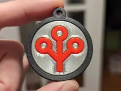 Arasaka Pendant/Keychain - Cyberpunk 2077