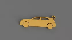 Astra L Keychain