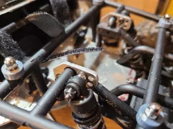 Axial Wraith Spawn bumper and hood spacers