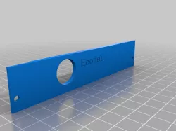 Backplate for IanS Econet Podule