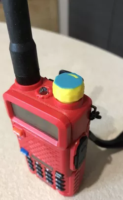 Baofeng UV-5R knob replica
