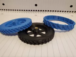 Bed Leveling Arrow Wheel or Wheel Covers for Ender 3 Pro or compatible