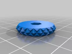 Bed leveling knobs and glass clips