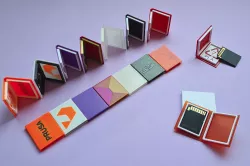 Book-style SD card case