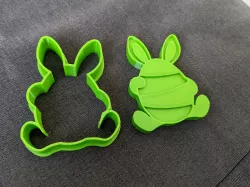 Bunny Egg Cutter with Stamp and "Create your own" Tutorial