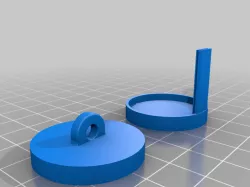 Capsule keychain