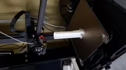 Chair piston spacer