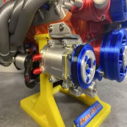 Chevy LS3 (14/16) / A/C Compressor add-on