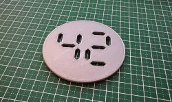 Coaster with digital 42