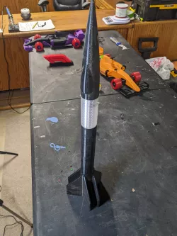 Defender Model Rocket - Inverted Pursuits Lab